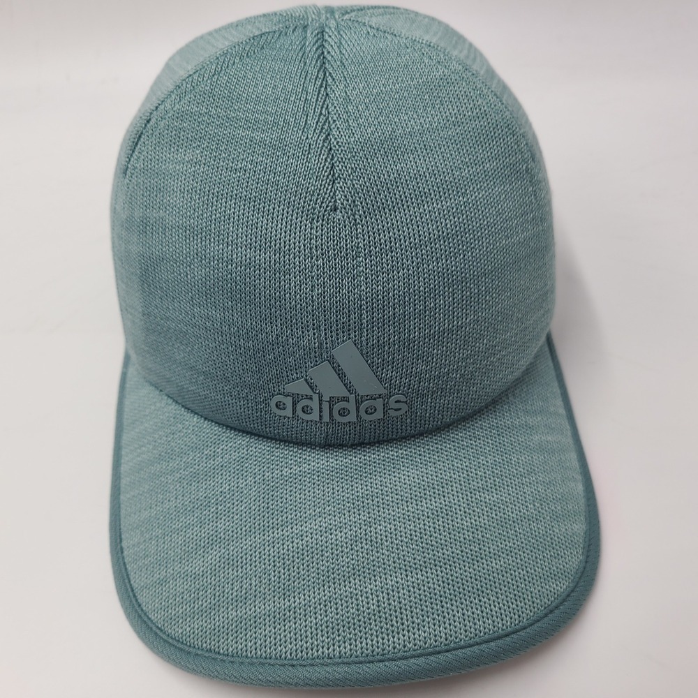 Women‎ Adidas Hat Adjustable Teal Logo Climacool Mesh Golf Performance Polyester